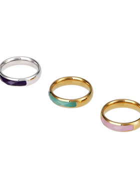 3forevigt女式治愈色彩戒指