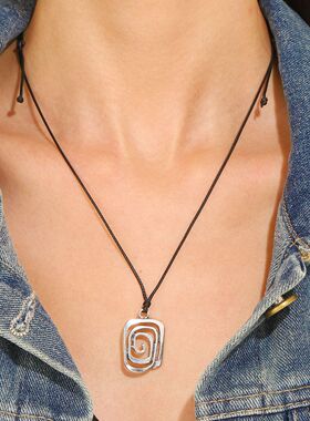 Simple New Pendant Vintage Necklace Men Women Jewelry 项炼饰