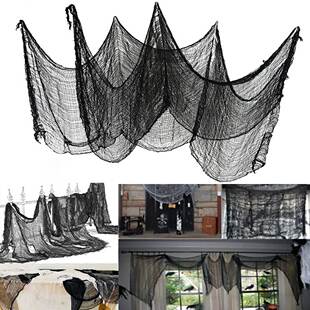 Creepy Cloth For Halloween Decoration Window Table Door Net