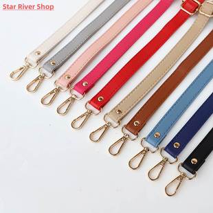 New 138cm Long PU Leather Shoulder Bag Strap bag Handles DIY
