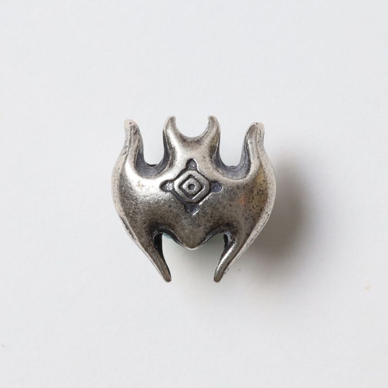 s925纯银文玩菩提子diy 蝙蝠背云绳束柏香籽念珠配饰吊饰隔珠银饰