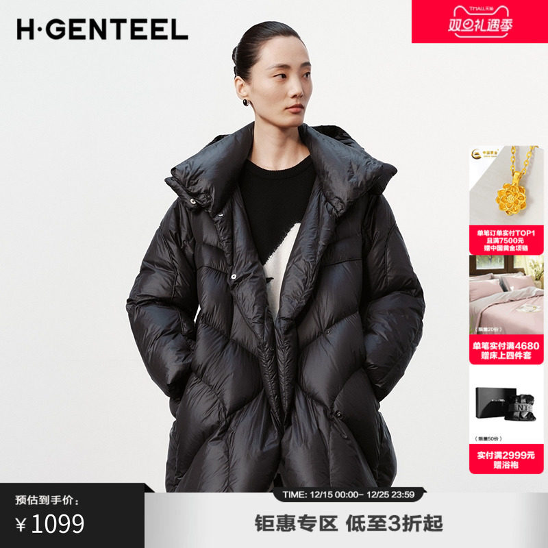 立领连帽 不规则 宽松A型