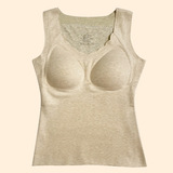 无痕V领肤色/羊毛贴片款