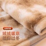 雪貂绒护膝男士保暖裤季内穿加绒加厚高弹防寒羊绒护腰打底裤，女装打底裤，搜酷衣阁