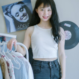 栀子白(短款带胸垫) 栀子白(短款带胸垫)