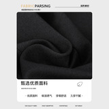 黑色加绒西装短裤女外穿冬季2025新美式高腰辣妹休闲紧身弹力热裤，女装休闲裤，搜酷衣阁