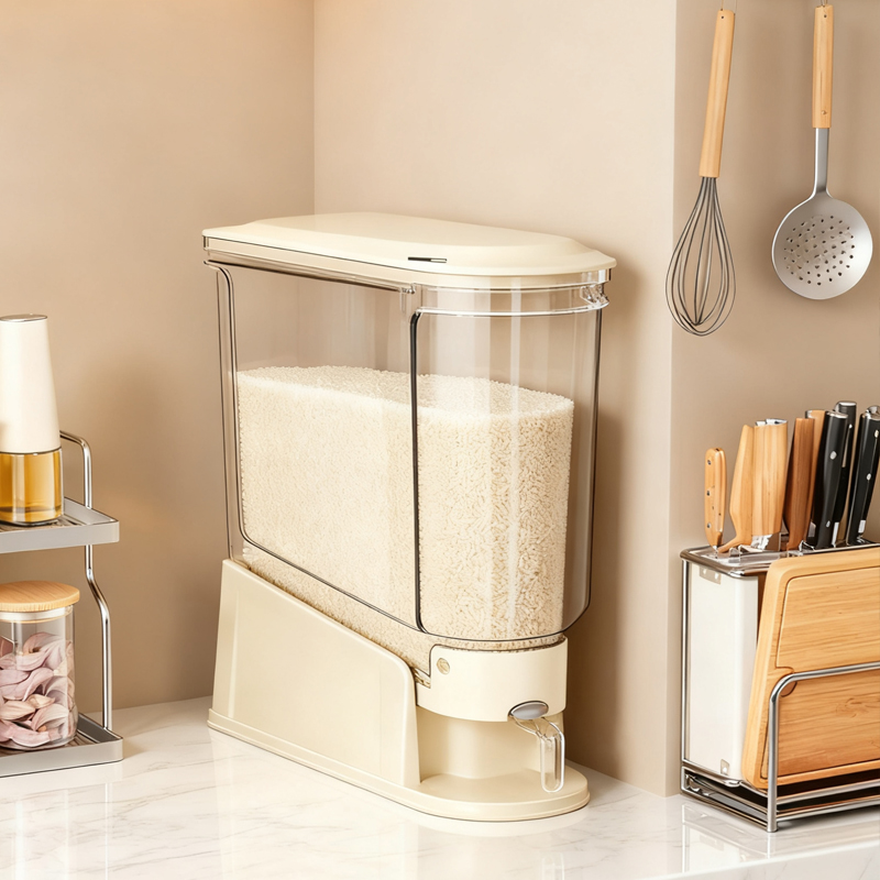 日本米桶家用防虫防潮密封米缸