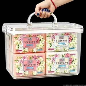 百花凝萃花香洗衣皂创意礼品