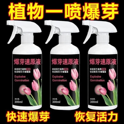 浓缩营养液爆芽素原液花卉植物促芽催芽壮苗家用养花肥料老桩植物