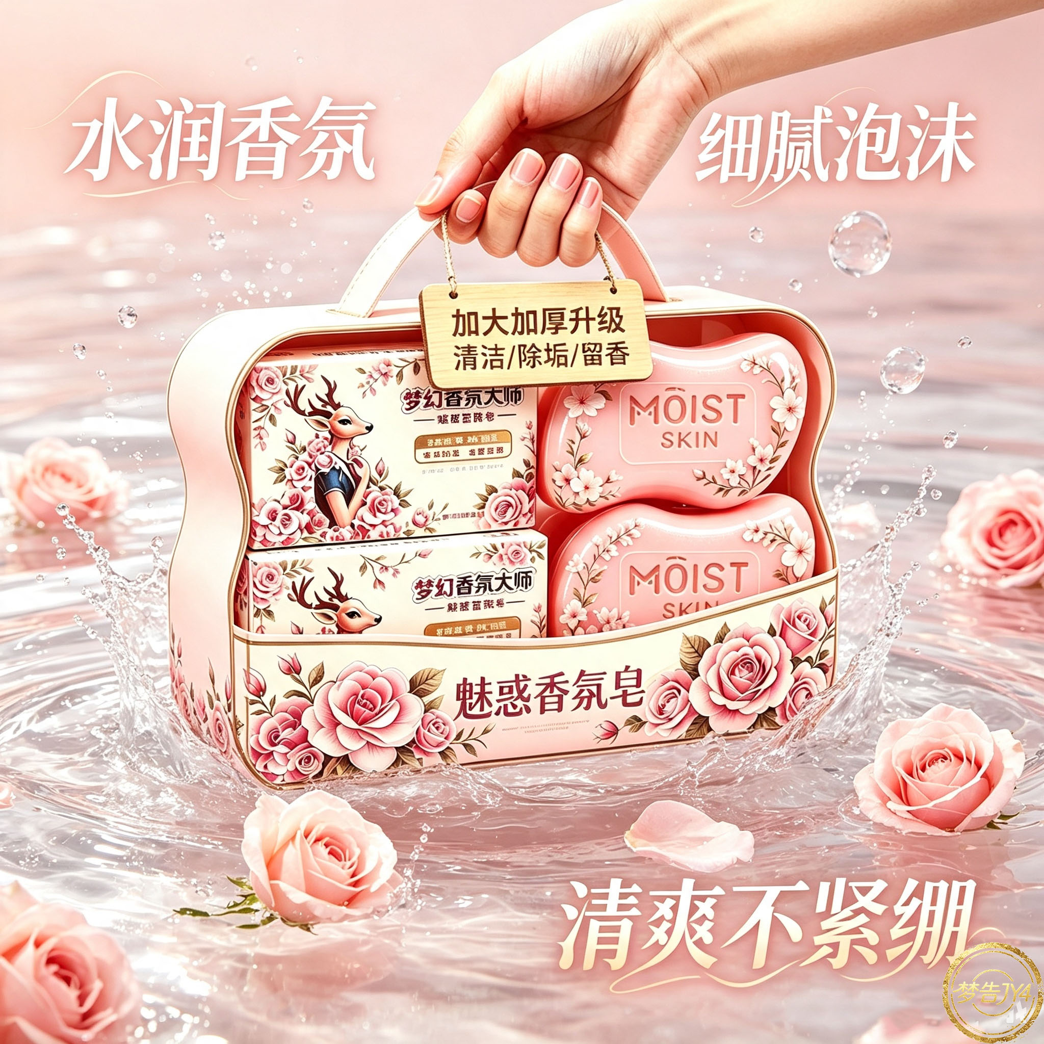 【正宗香氛大师香皂】全身洗澡沐浴肥皂保湿留香滋润止痒香薰膏