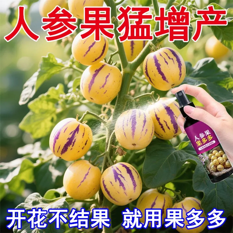 【厂家直销】人参果保花保果坐果灵授粉专用营养液一喷猛长猛增产