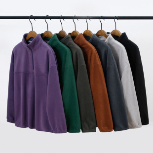 New loose draw rope long sleeve hoodie  新款宽松抽绳长袖卫衣