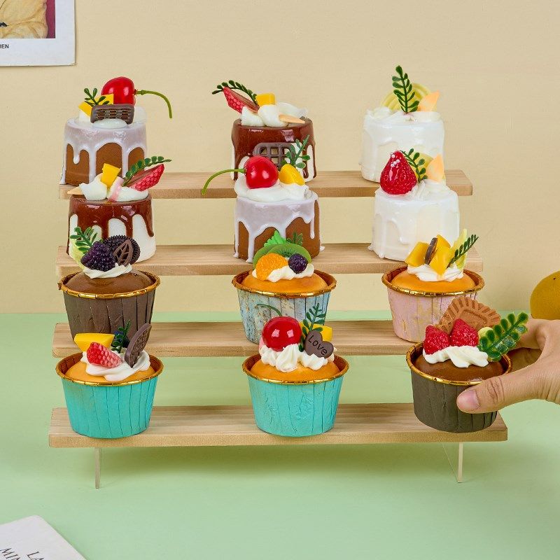 甜品台展示架生日蛋糕茶歇摆件摆台置物架桌面甜甜圈阶梯式收纳架,商业/办公家具,置物架/陈列架/储物架/展示架,淘宝优惠券,粉丝福利购,淘宝优惠卷