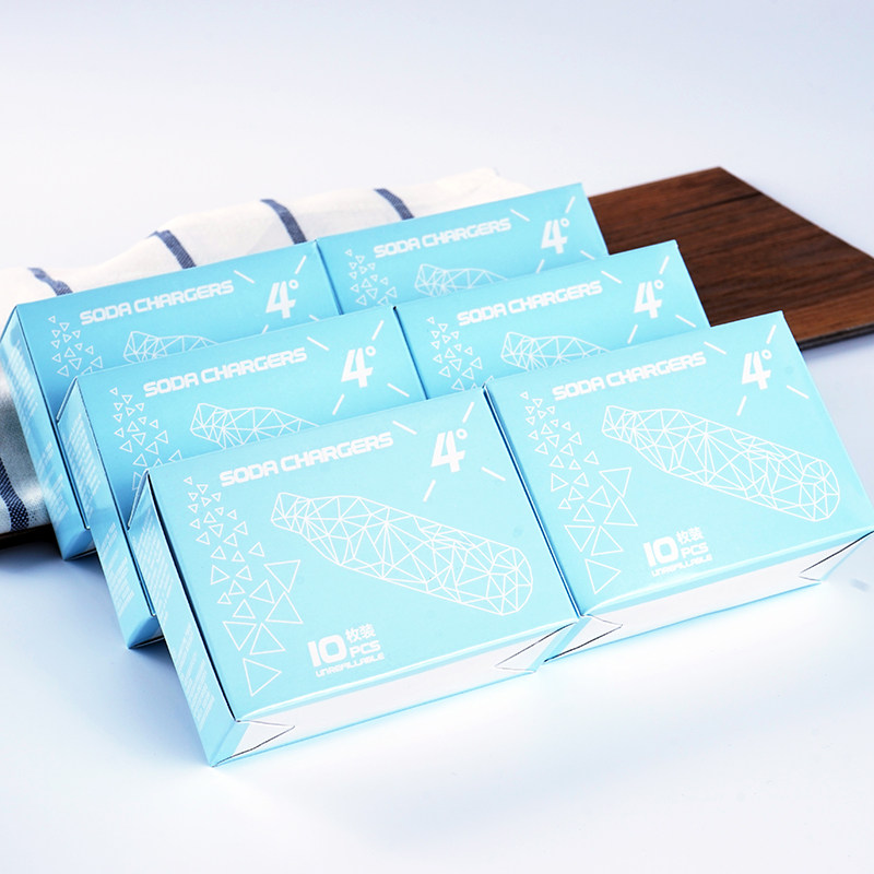 4度气泡水机苏打水机专用CO2二氧化碳1次性气泡弹小钢炮50个装