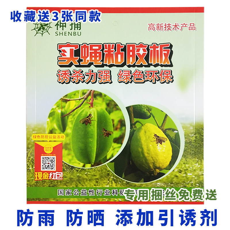 神捕实蝇粘胶板针蜂粘虫板强力大食蝇贴果蝇诱粘板果园诱捕器包邮,鲜花速递/花卉仿真/绿植园艺,其它园艺用品,淘宝优惠券,粉丝福利购,淘宝优惠卷