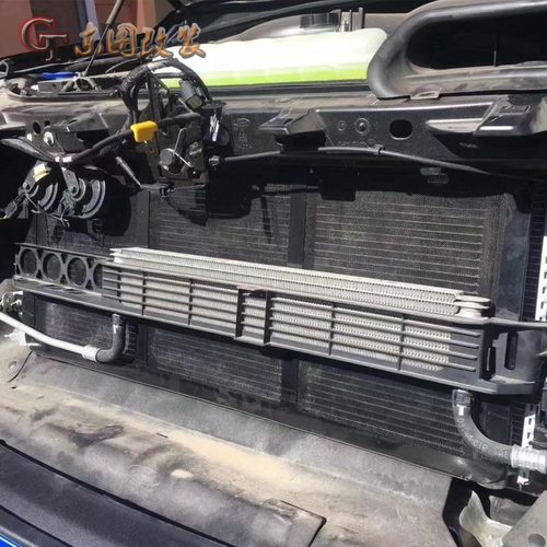 适用于福特猛禽F150中网防虫网改装水箱蚊虫网前中网格栅保护网罩