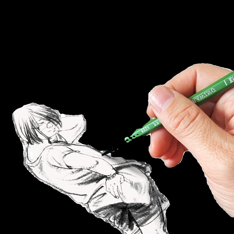 斯高哑光铅笔美术生艺考专用速写笔14b16B初学者专业石墨铅画笔