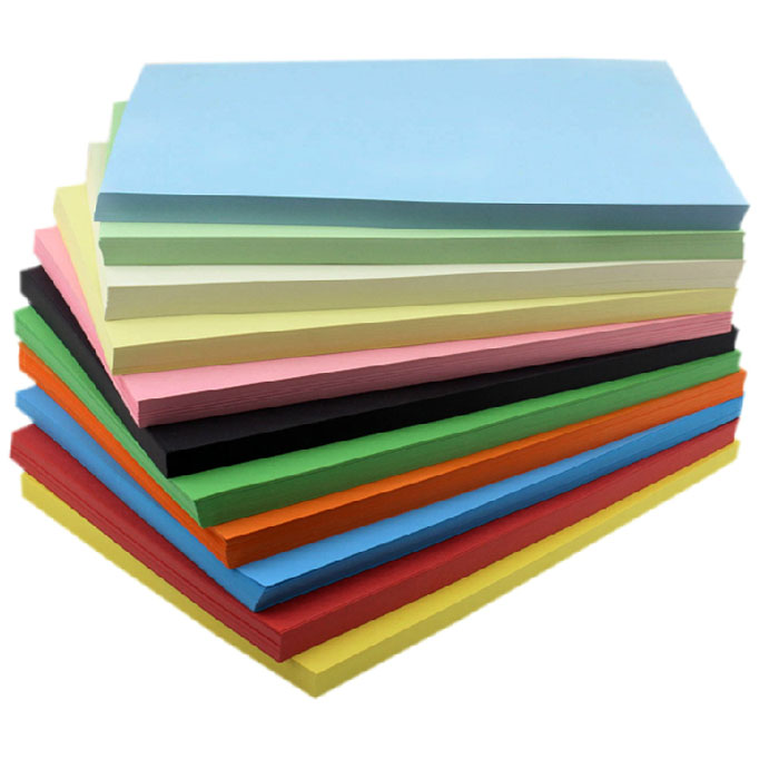 包邮 佳来福A4 180G彩色卡纸 国产A4纸 手工纸100张/包办公学习