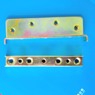 家具五金连接件加厚5寸床铰链实木床架配件重型组装床插扣床挂钩