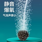 鱼呼吸鱼缸增氧气泡石纳米气盘氧气泵配件打氧气泡盘空气细化器