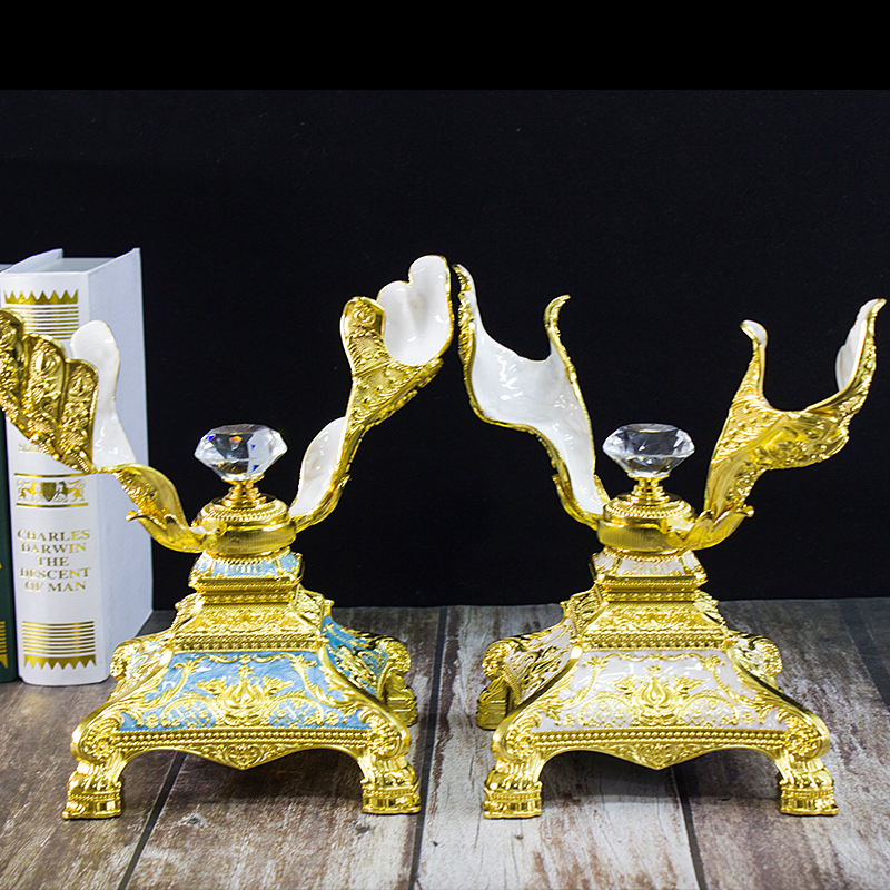 欧式ktv旋转话筒架摆台用品桌面台式麦架创意 合金无线话筒架支架