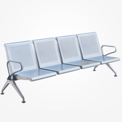 聚氨酯PU三人位排椅机场椅等候椅候诊椅输液椅长椅不锈钢连排座椅