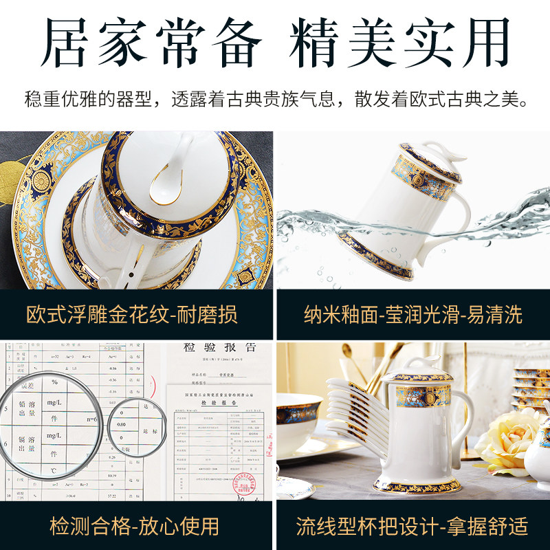 轻奢浮雕餐具筷子勺子筒沥水带盖餐厅勺子笼欧式勺子桶家用勺子篓