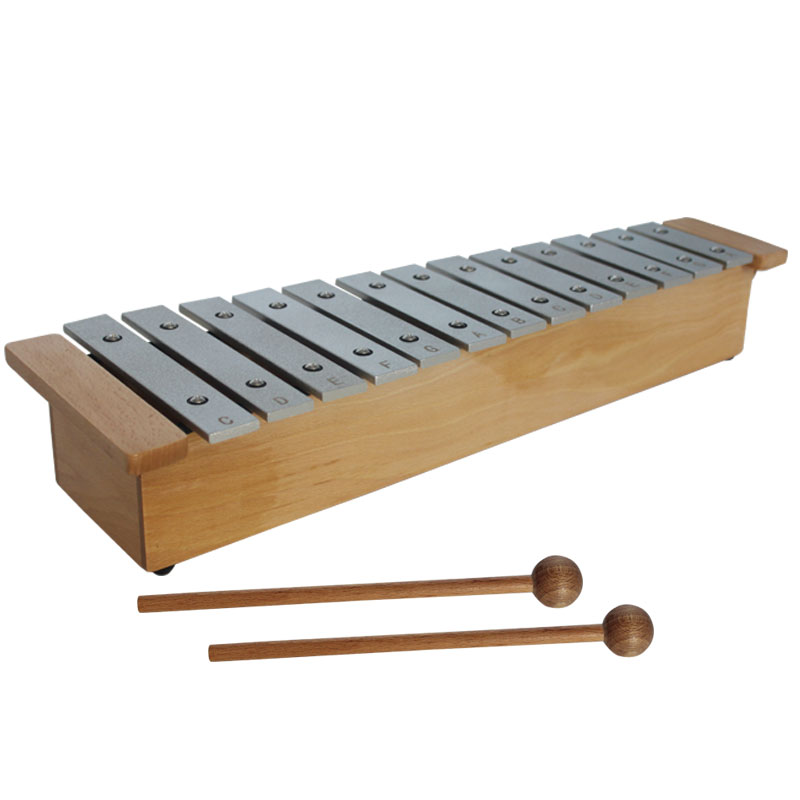 专业奥尔夫13音榉木铝板琴儿童乐器钟琴音乐手敲琴玩具奥尔夫教具