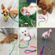 狗狗牵引绳小型犬遛狗绳狗链绳子链子牵狗绳泰迪狗幼犬宠物牵应绳