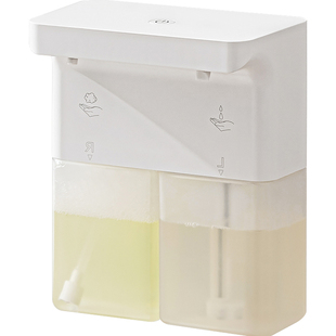 洗洁精自动感应器智能洗手液机电动起泡器厨房双头凝胶泡沫机壁挂