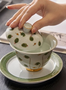 邸高家居样板间新中式书桌书房摆件装饰品高级感设计布置软装攻略