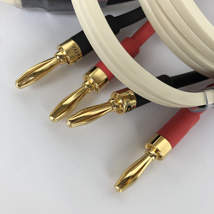 发烧音箱线HiFi喇叭线发烧纯无氧铜840芯纯铜香蕉头听歌玩音响