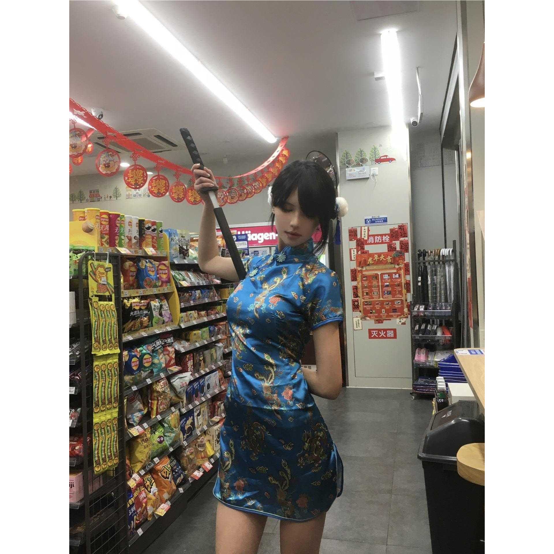中华小厨娘COS服日系软妹Lolita