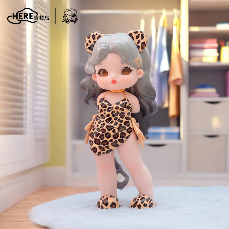 Dream Island·Spicy Rice Pajama Party Series Blind Box 2Nd Generation Hot Girl Figure Trendy Gift Toy New Product