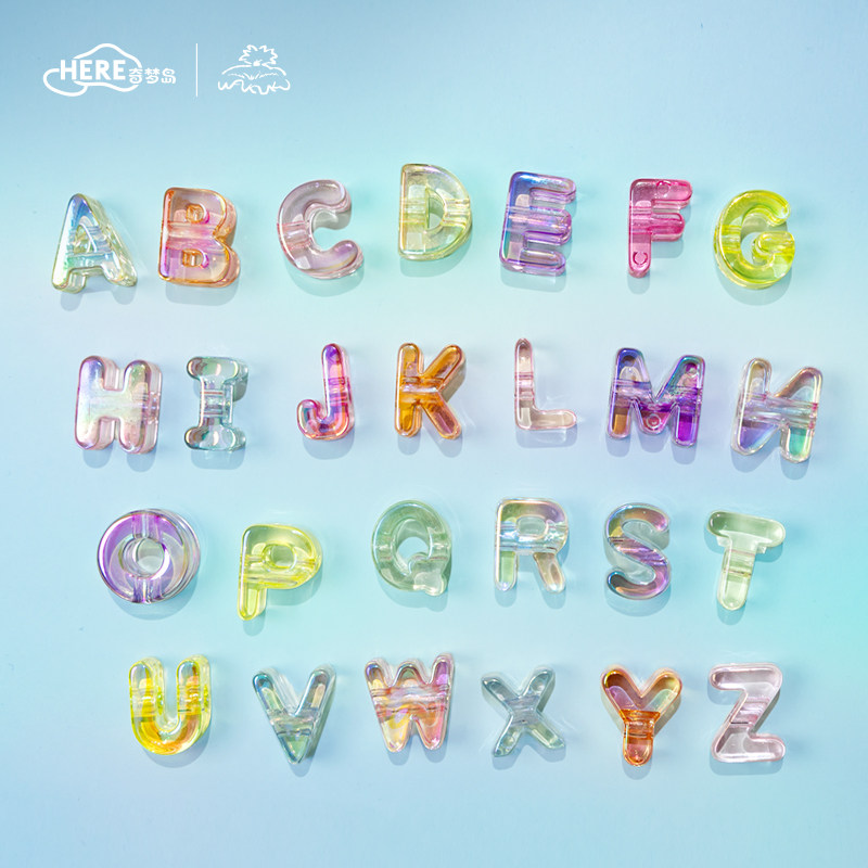 HERE奇梦岛  wakuku立刻开挂系列字母配饰,模玩/动漫/周边/娃圈三坑/桌游,动漫手表/项链/饰品,淘宝优惠券,粉丝福利购,淘宝优惠卷