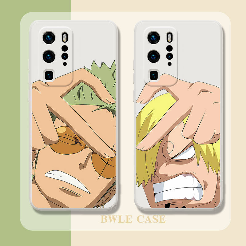 海贼王华为mate50pro手机壳40适用p50p40p30p60荣耀70新款nova10女男