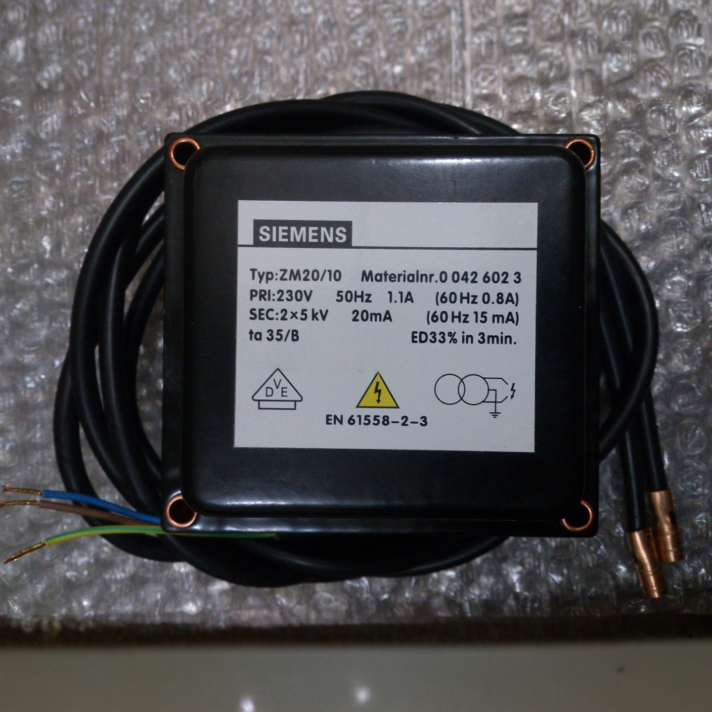 燃烧机点火器点火变压器锅炉配件