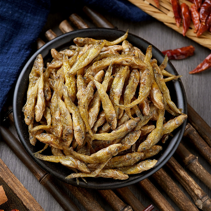 【太酥了！】小黄鱼干新鲜油炸营养美味老少皆宜美味下饭菜250g,水产肉类/新鲜蔬果/熟食,鱼干,淘宝优惠券,粉丝福利购,淘宝优惠卷