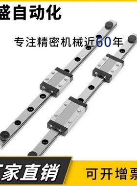 双孔短滑块微型直线导轨SSEBS10-115 SSEBSLZ13-70 SSE2BSL16-230