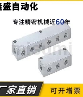 气压用歧管块BMIAN1 2 3 4 5 6-11 12 22非标定做