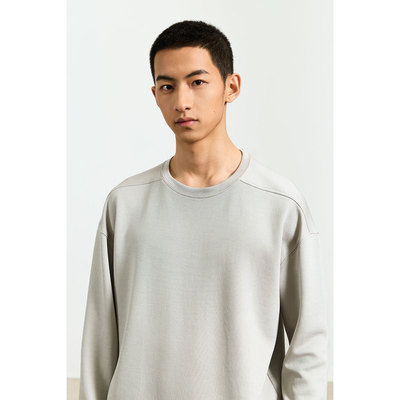 卫衣打底衫男士圆领长袖T恤春季