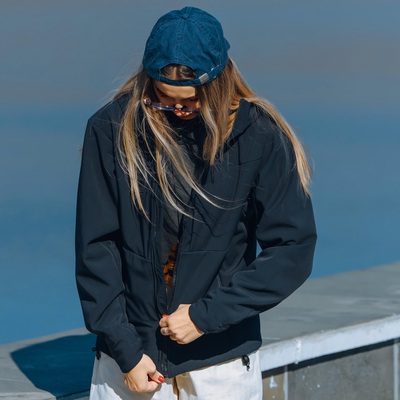 UTIMUS软壳夹克外套防风保暖秋冬上衣抓绒连帽拉链开衫通勤休闲