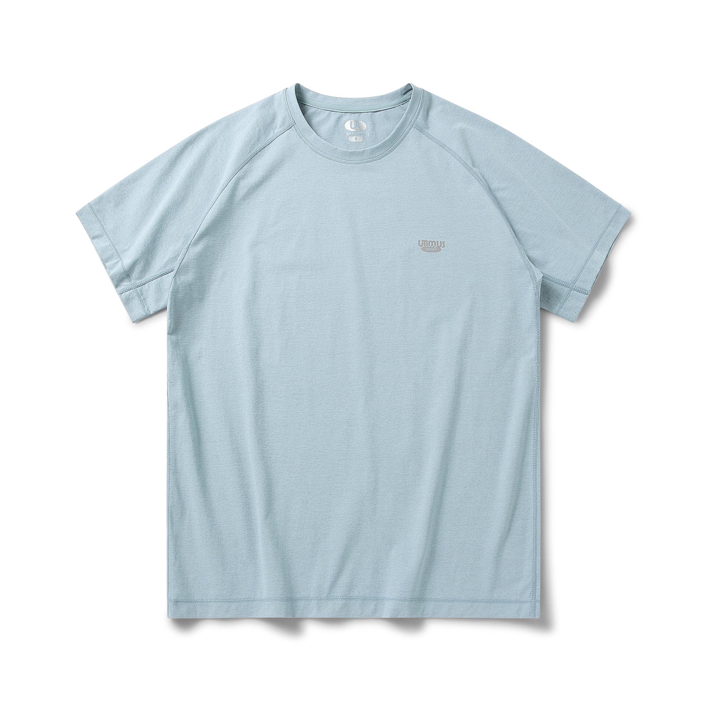 UTIMUS运动速干插肩袖tee短袖仿棉感T恤透气吸湿排汗户外运动打底