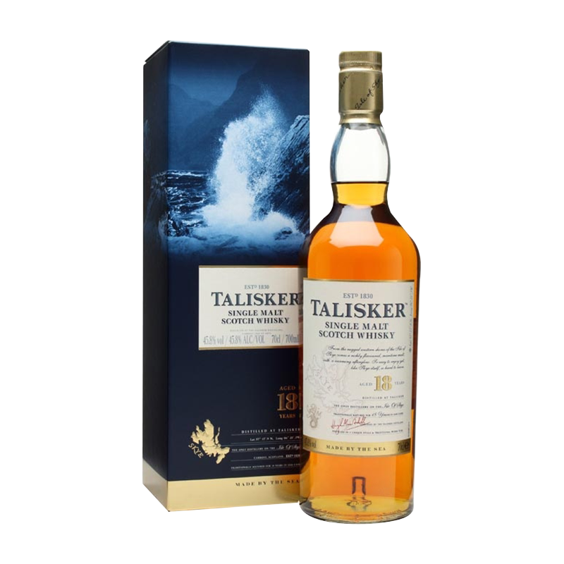 泰斯卡25年单一麦芽苏格兰威士忌TALISKER英国原装进口洋酒700ml图片