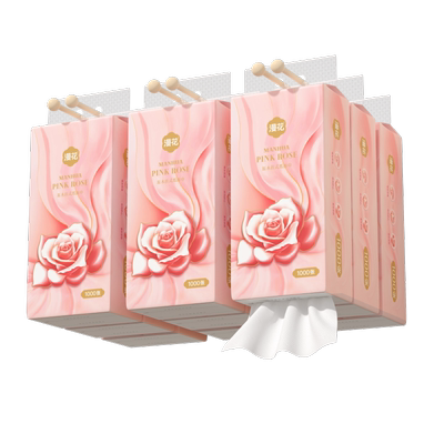 漫花国风30包纸巾抽纸