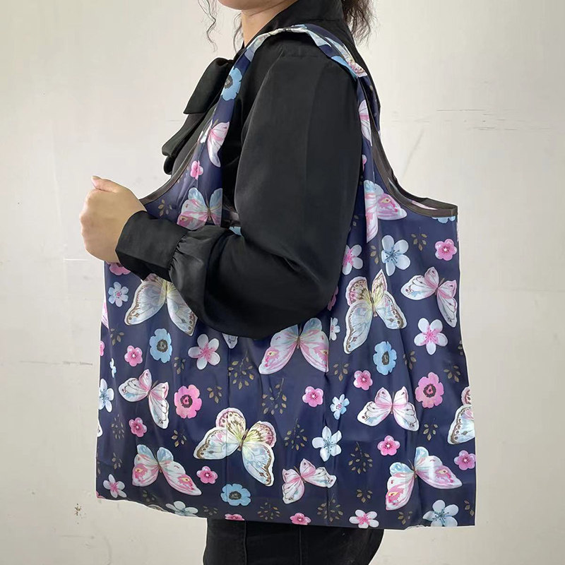 超轻可折叠超市购物袋买菜包牛津布防水便携手提大袋子单肩收纳包,收纳整理,购物车袋/包,淘宝优惠券,粉丝福利购,淘宝优惠卷