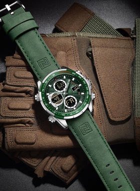 Naviforce正品手表高级感高颜值学生运动手表高端品牌帅气男士表