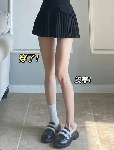 高品美肤袜自带磨皮美颜哑光质感
