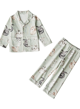长袖纯棉家居服套装OAKFAMILY
