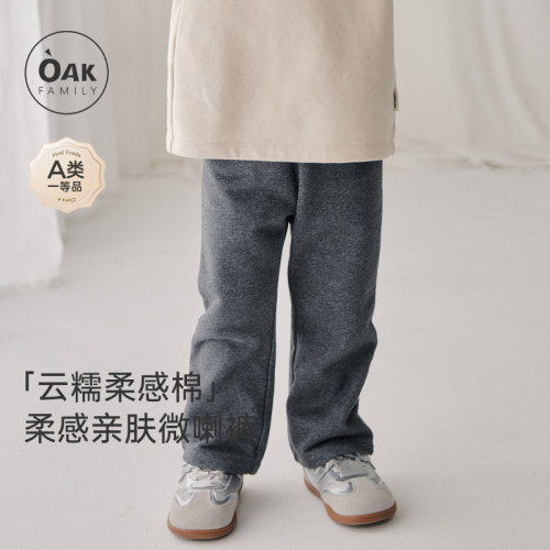 oakfamily女童甜美休闲裤